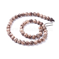 Natural Wood Beads Strands&nbsp;WOOD-F008-06-C