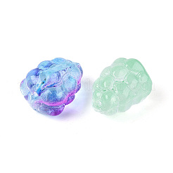 Baking Paint Transparent Glass Beads&nbsp;DGLA-N018-03