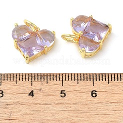 Rack Plating Brass Pendants&nbsp;KK-B088-08G-01