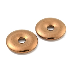 Electroplated Synthetic Non-Magnetic Hematite Pendants&nbsp;G-C136-04C
