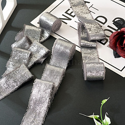 Polyester Frayed Ribbon&nbsp;LS-DIY-TAC0023-39B