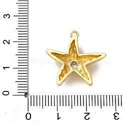 Brass Micro Pave Cubic Zirconia Pendants&nbsp;KK-C119-20B-G