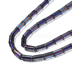 Electroplate Glass Beads Strands&nbsp;EGLA-K014-B-FP09