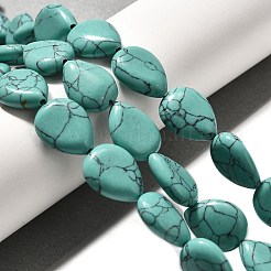 Synthetic Turquoise Beads Strands&nbsp;G-P561-B08-01