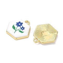 Printed Brass Pendants&nbsp;KK-CBAF9BC-14G-03