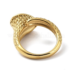 Adjustable 304 Stainless Steel Ring Findings&nbsp;STAS-K263-01G