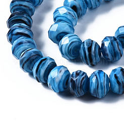 Handmade Lampwork Beads Strands&nbsp;LAMP-T007-12B