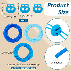 3M Hollow Pipe PVC Tubular Synthetic Rubber Cord&nbsp;DIY-NB0012-60D