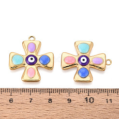 304 Stainless Steel & Enamel Pendants&nbsp;STAS-T073-64A-G