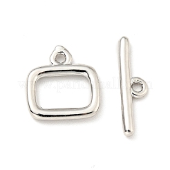 Brass Toggle Clasps&nbsp;KK-G416-67P