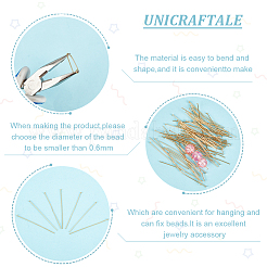 200Pcs 304 Stainless Steel Flat Head Pins&nbsp;STAS-UN0047-85