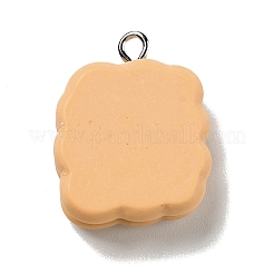 Opaque Resin Pendants&nbsp;X-RESI-G043-D02-A