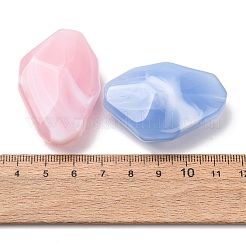 Two-Tone Imitation Gemstone Acrylic Beads&nbsp;AC-CBA7B05-29