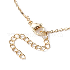 Dyed Colorful Natural Quartz Crystal Bullet Pendant Necklaces&nbsp;NJEW-JN04622