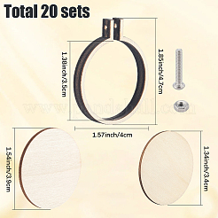 20 Boxs Wood Embroidery Hoops&nbsp;EMBR-SC0001-04C