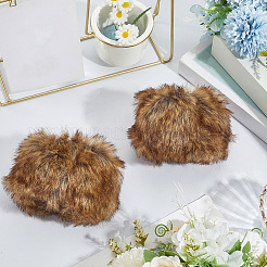 1 Pair Women Velvet Cuffs Oversleeve Arm Gloves&nbsp;AJEW-CY0002-21A
