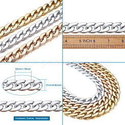 Handmade Plastic Curb Chains&nbsp;AJEW-FW0001-01