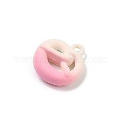 Spray Painted Alloy Pendants&nbsp;PALLOY-S038-06A