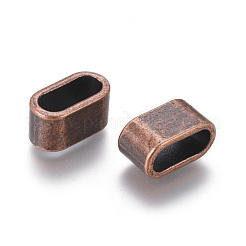 Tibetan Style Slider Charms for Leather Bracelet Making&nbsp;TIBEB-A101908-R-FF