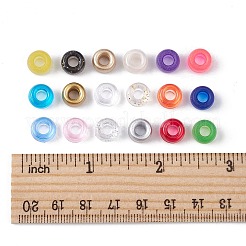 540Pcs 18 Colors Plastic Beads&nbsp;KY-FS0001-13