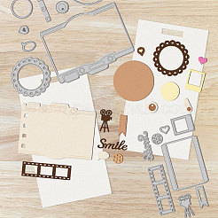 Carbon Steel Cutting Dies Stencils&nbsp;DIY-WH0309-2100