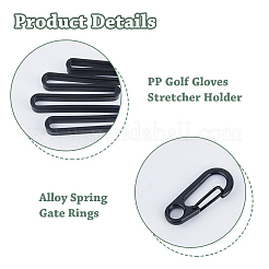 Hand-shaped PP Golf Gloves Stretcher Holder&nbsp;AJEW-HS0001-49