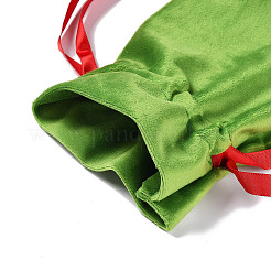 Christmas Theme Velvet Packing Pouches&nbsp;ABAG-G013-01A