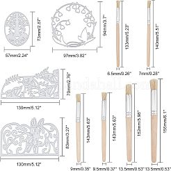 Carbon Steel Cutting Dies Stencils&nbsp;DIY-PH0003-12