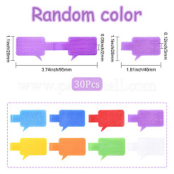 30Pcs Nylon Hook and Loop Cable Labels&nbsp;FIND-SP0004-89A