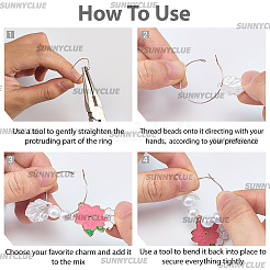 DIY Wine Glass Charm Making Kit&nbsp;DIY-SC0032-44