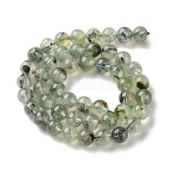 Natural Prehnite Beads Strands&nbsp;G-G474-A01-8mm