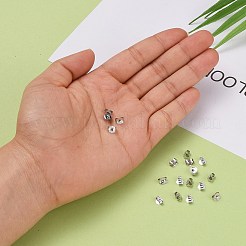 Anti-Tarnish Rhodium Plated 925 Sterling Silver Ear Nuts&nbsp;STER-K167-039P
