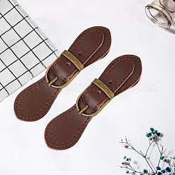 CutHollow 2Pcs Leather Toggle Buckle&nbsp;AJEW-CL0001-26C