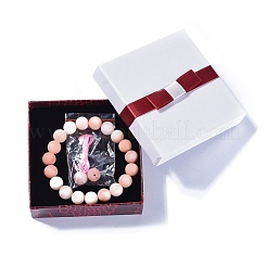 Natural Jade Beads Stretch Bracelets&nbsp;BJEW-JB04173-18