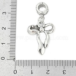 Rack Plating Brass European Dangle Charms&nbsp;KK-R200-10AS