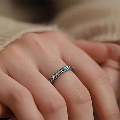Brass & Resin Cuff Open Rings for Women&nbsp;WG409D6-01