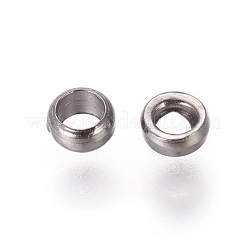 Brass Crimp Beads&nbsp;KK-L022-B