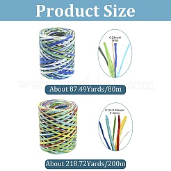 2 Rolls 2 Styles Raffia Ribbon&nbsp;OCOR-CJ0004-09