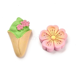 Opaque Resin Imitation Food Decoden Cabochons&nbsp;RESI-F045-03M