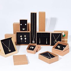 Kraft Paper Jewelry Boxes&nbsp;CON-WH0080-33B