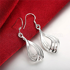 Teardrop Brass Dangle Earrings&nbsp;FS-WGC716D-01