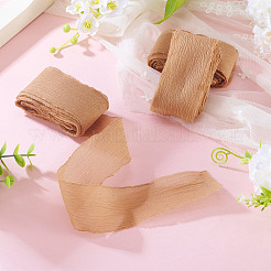 3 Rolls Frayed Polyester Ribbon&nbsp;OCOR-TA0002-97E