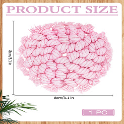 1Pc Cotton Coaster&nbsp;AJEW-LP0007-01B