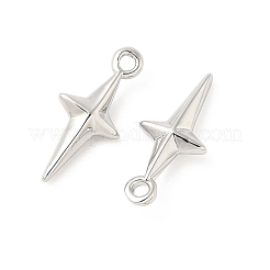 SHEGRACE Brass Star Charms&nbsp;XGR0167P-104P