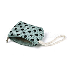 Big Polka Dot Corduroy Clutch Bags&nbsp;AJEW-N003-27