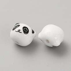 Handmade Porcelain Beads&nbsp;PORC-WH0014-04B