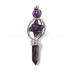 Natural Amethyst Big Pendants&nbsp;G-I322-07P-05