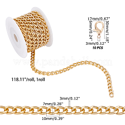 DIY Chain Necklace Making Kits&nbsp;DIY-CA0002-75LG