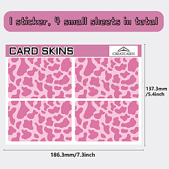 PVC Plastic Waterproof Card Stickers&nbsp;DIY-WH0432-016