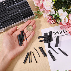 650Pcs PE Plastic Insulating Heat Shrink Tubing&nbsp;FIND-WH0816-218